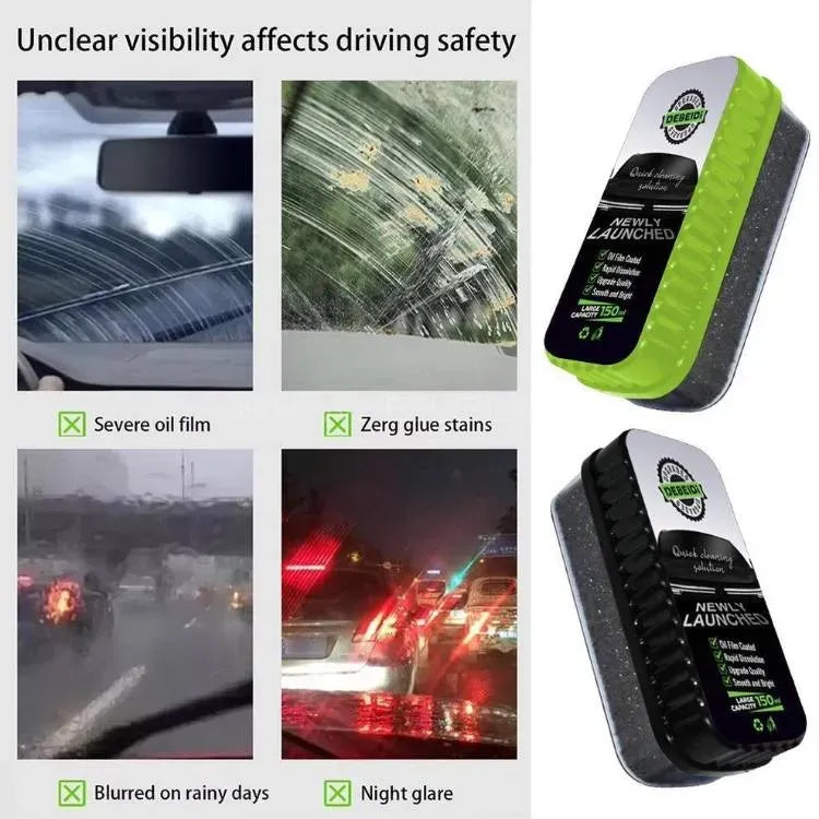 Car Glass Cleaning
