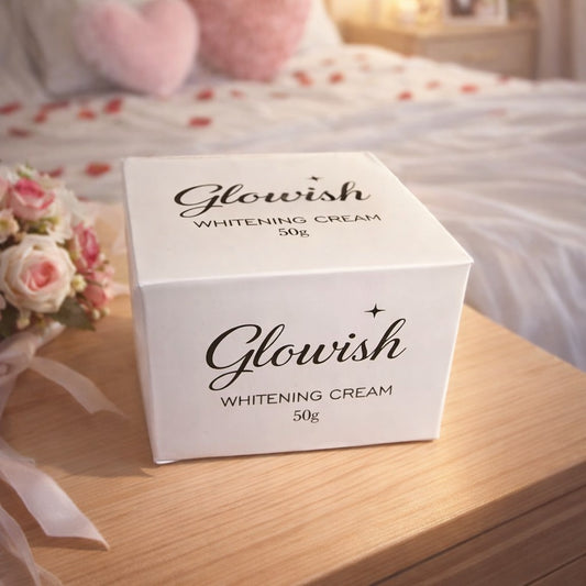 Glowish Whitening Cream 50g – Skin Brightening, Moisturizing & Dark Spot Reduction Formula