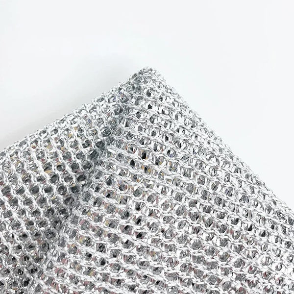 Heavy-Duty Durable Wire Dish Washing Cleaning Cloth- Pack of 10