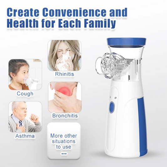 Portable Nebulizer Machine For kids and adults (Cell Operated)