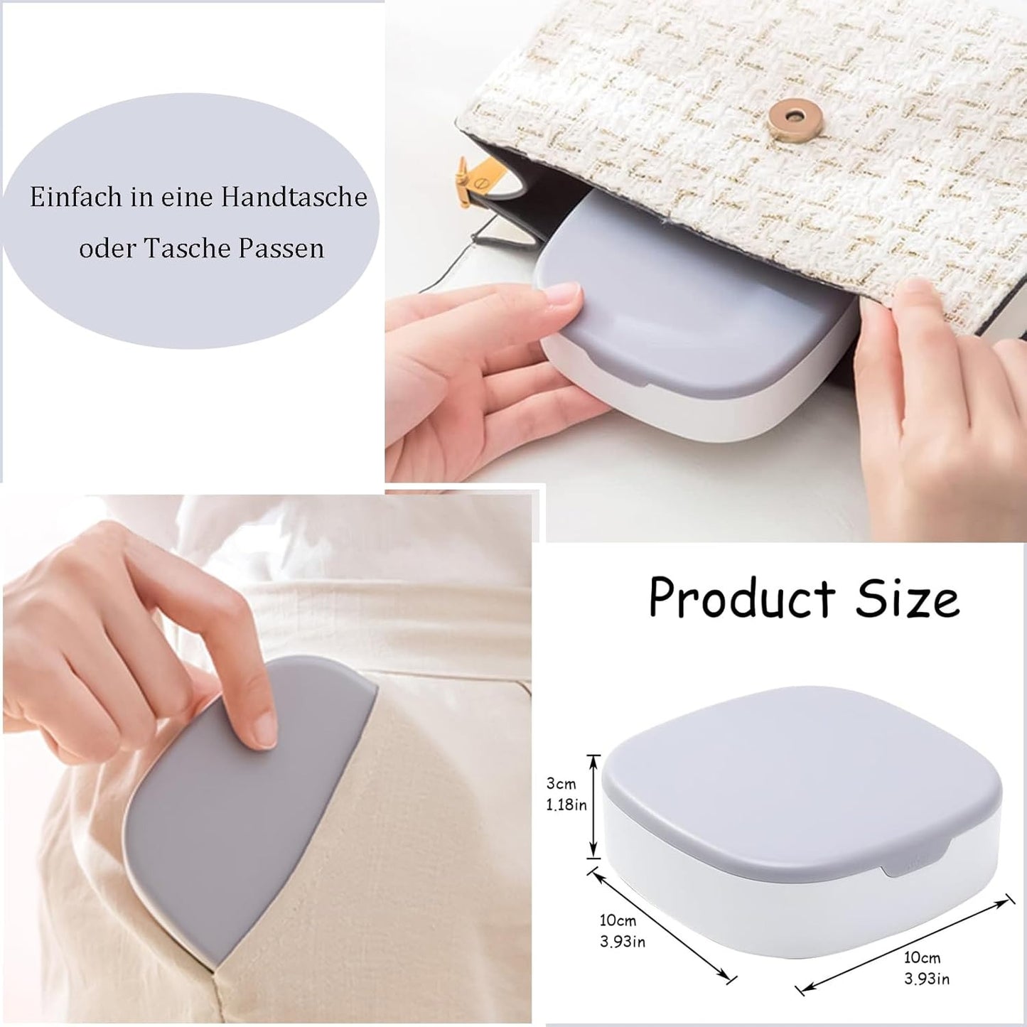 High Quality Portable Small Jewellery Box (Random Colors)
