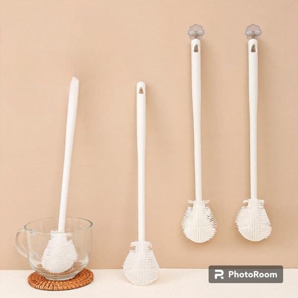 Premium Silicone Bottle & Cup Cleaning Brush with Long Handle