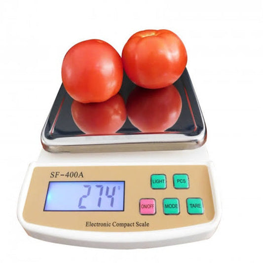 SF-400A Digital Kitchen Scale –10kg Capacity, LCD Display