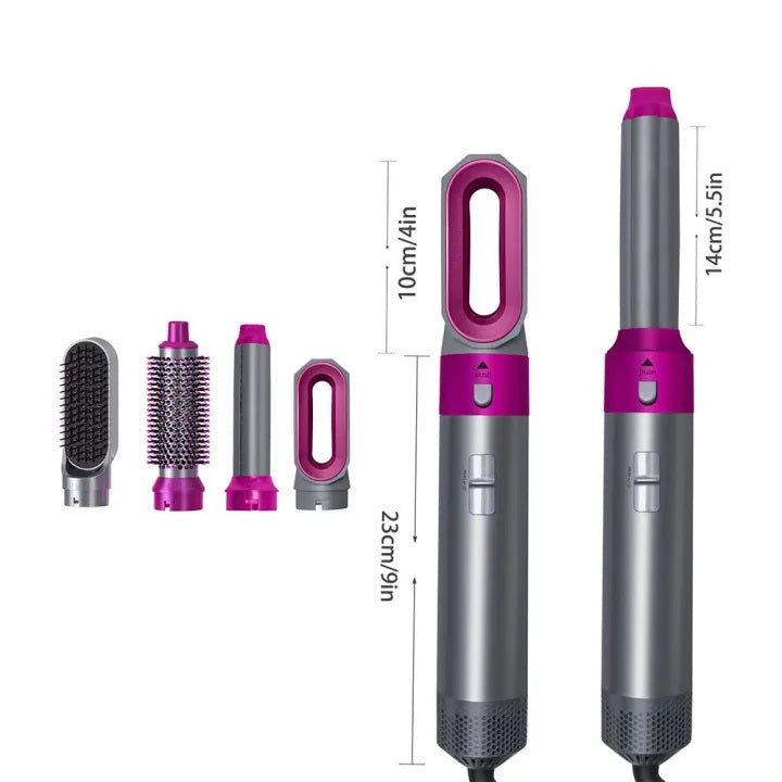 High Quality 5-in-1 Hair Styler Brush