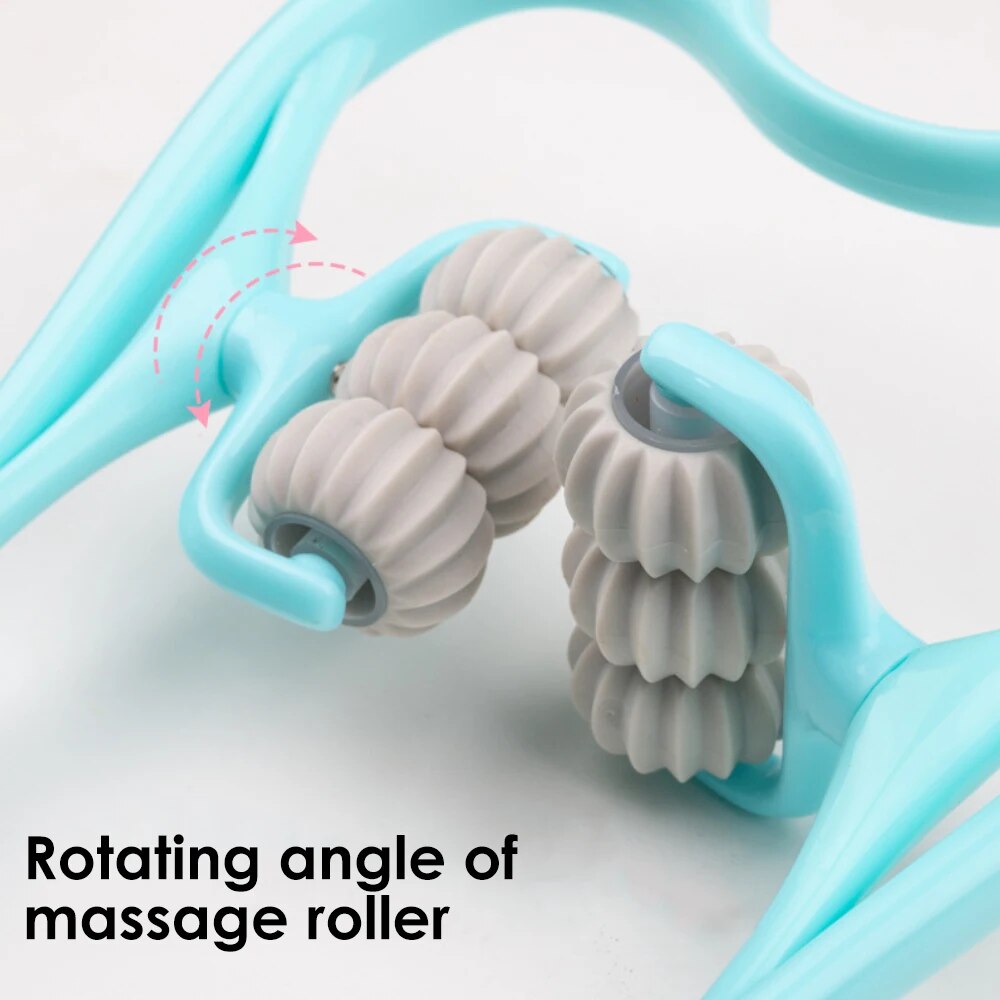 Manual 6-Wheel Neck & Spine Massager