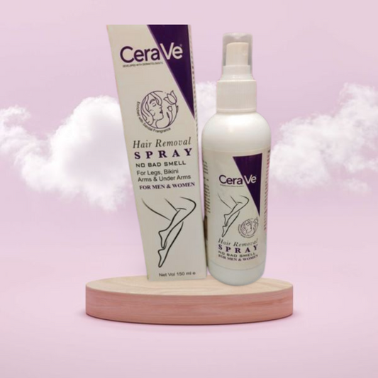 Cereve Hair Removal Spray for Women – Silky Smooth Skin in Minutes (150 ml)