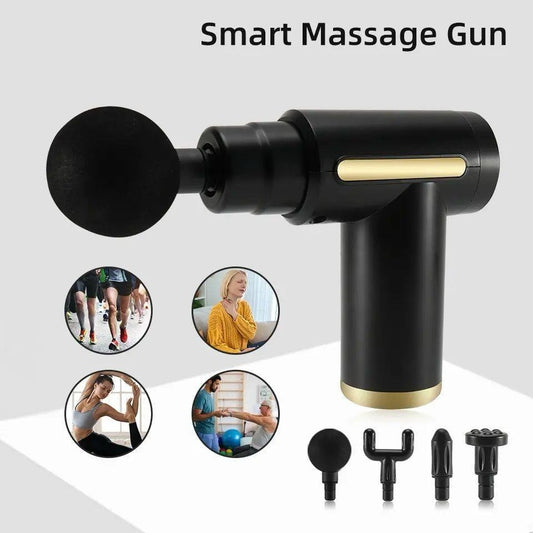 Deep Tissue Percussion Massager with 4 Attachments