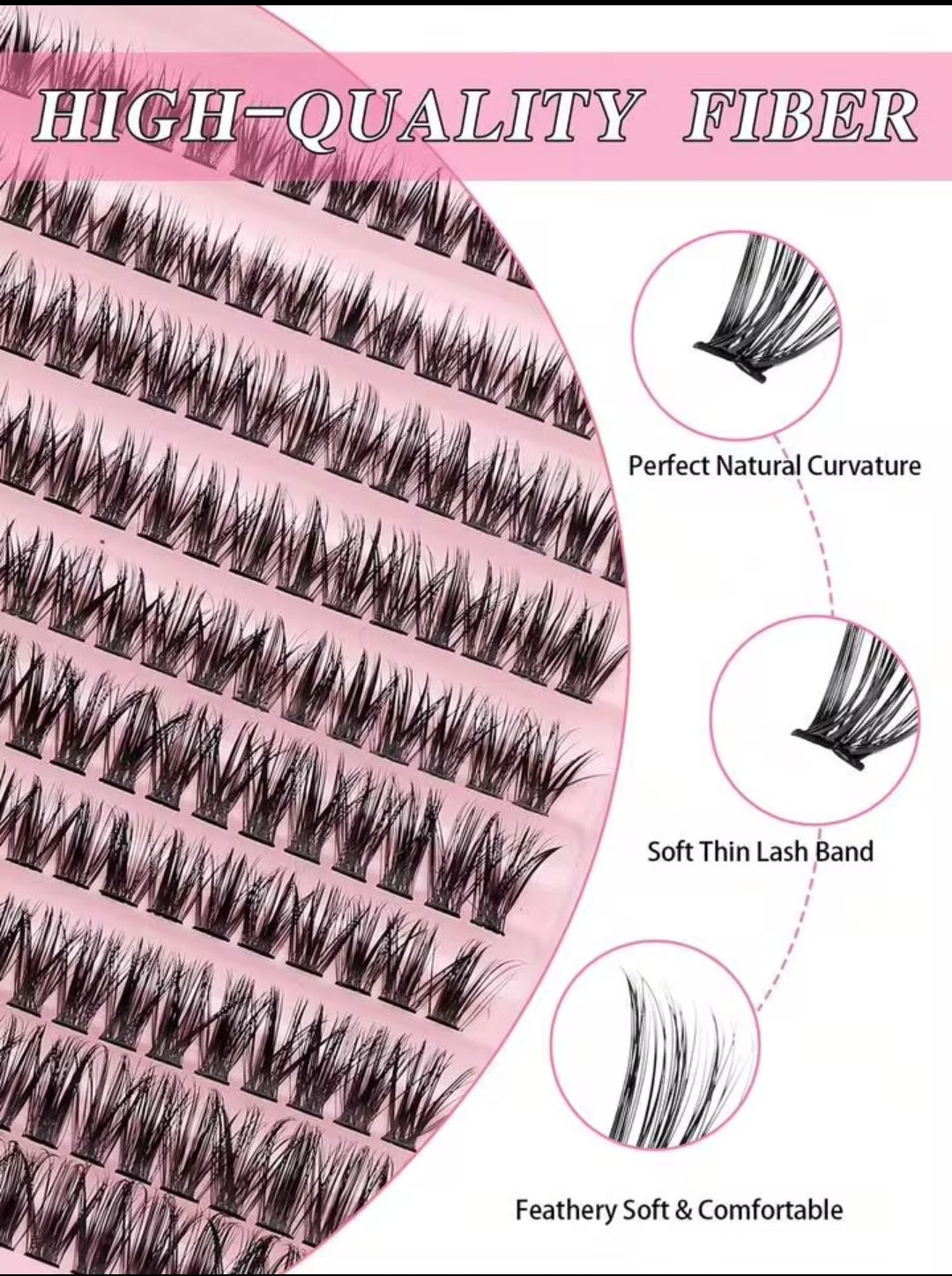 Premium 3-in-1 Permanent Eyelash Extension Set