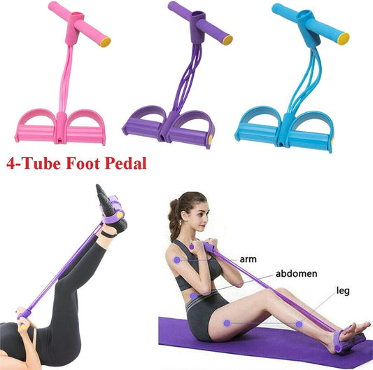 foot pedal resistance band
