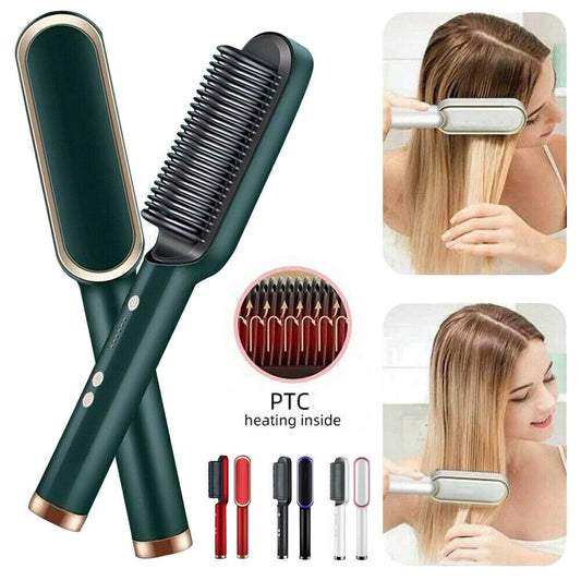 Hair Straightening Electric Brush
