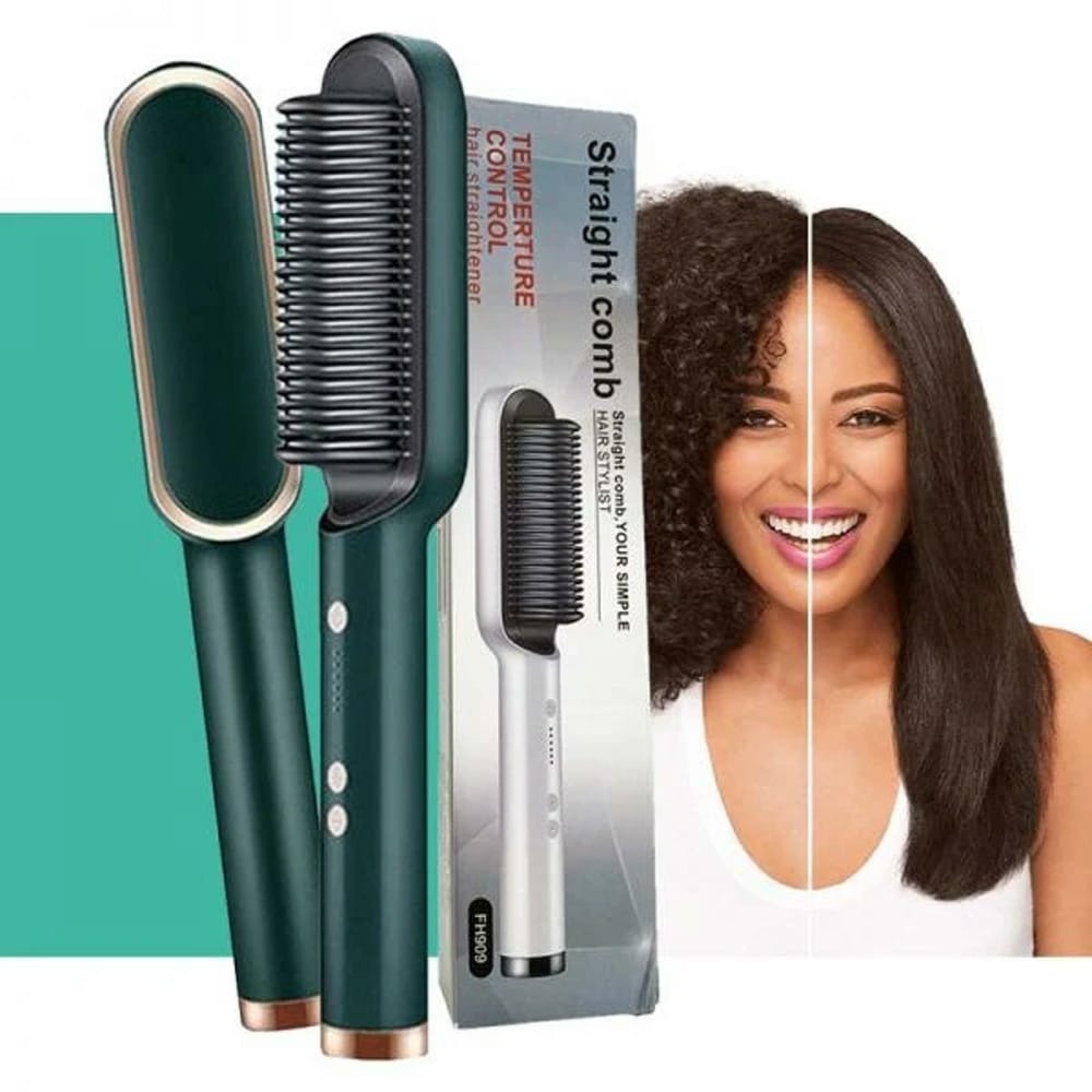 Hair Straightening Electric Brush