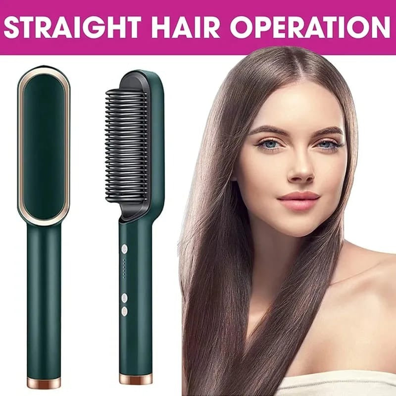 Hair Straightening Electric Brush