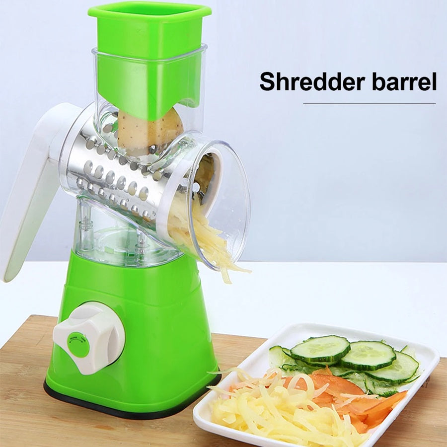 Manual Vegetable Cutter Slicer 3-in-1