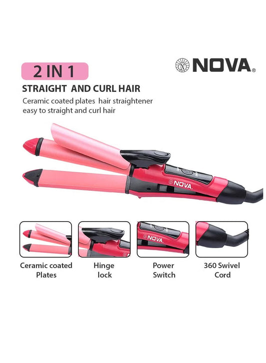 Hair Straightener & Curler