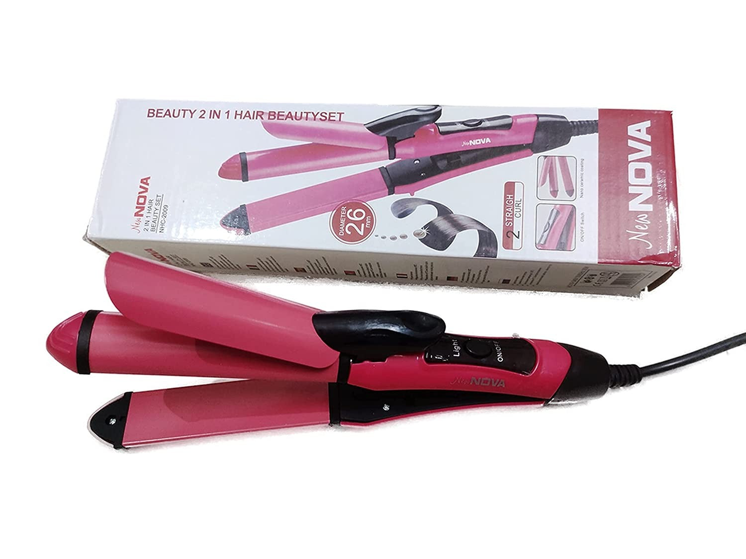 Hair Straightener & Curler