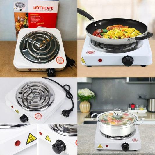 Original HOT PLATE Electric Stove for Cooking 1000W – Heats Up in Just 2 Minutes (Random Color)