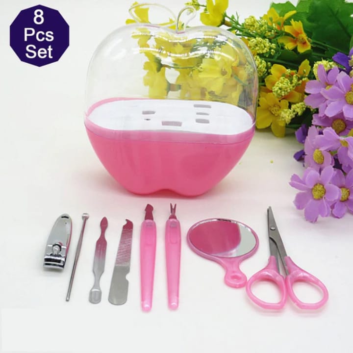 Portable Mani & Pedi Kit 8Pcs