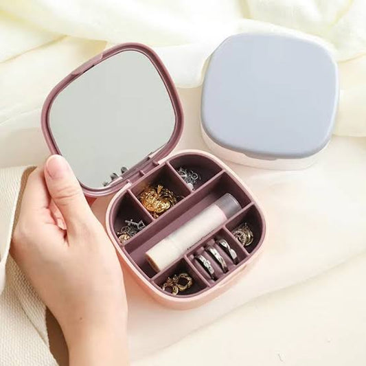 High Quality Portable Small Jewellery Box (Random Colors)