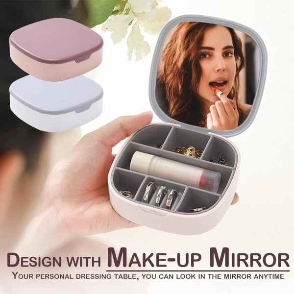 High Quality Portable Small Jewellery Box (Random Colors)