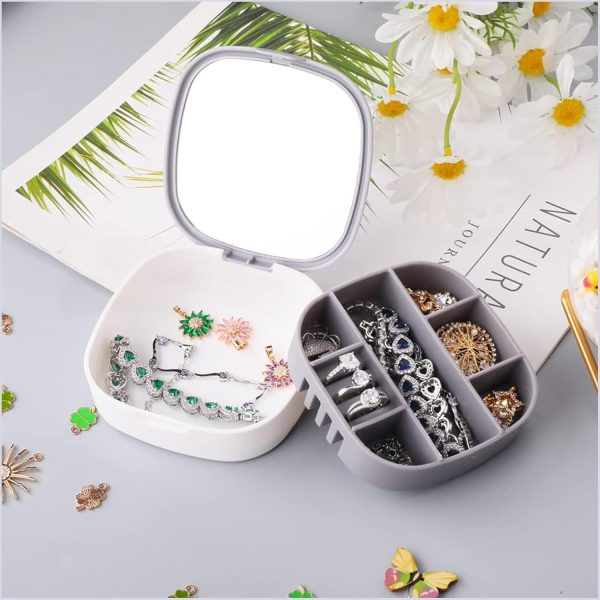 High Quality Portable Small Jewellery Box (Random Colors)