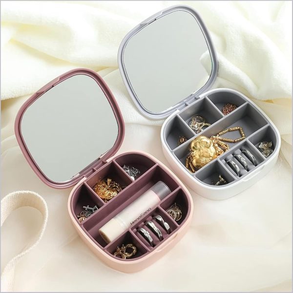 High Quality Portable Small Jewellery Box (Random Colors)