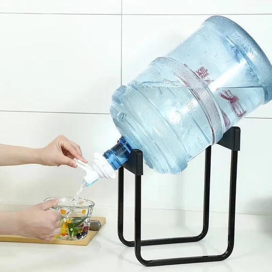 Portable Strong Water Dispenser Bottle Stand with Nozzle Tap (Random Colors)