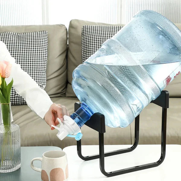 Portable Strong Water Dispenser Bottle Stand with Nozzle Tap (Random Colors)