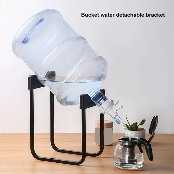 Portable Strong Water Dispenser Bottle Stand with Nozzle Tap (Random Colors)