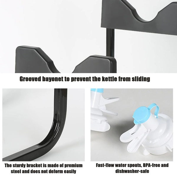 Portable Strong Water Dispenser Bottle Stand with Nozzle Tap (Random Colors)