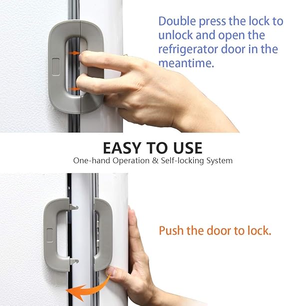Refrigerator Door Lock