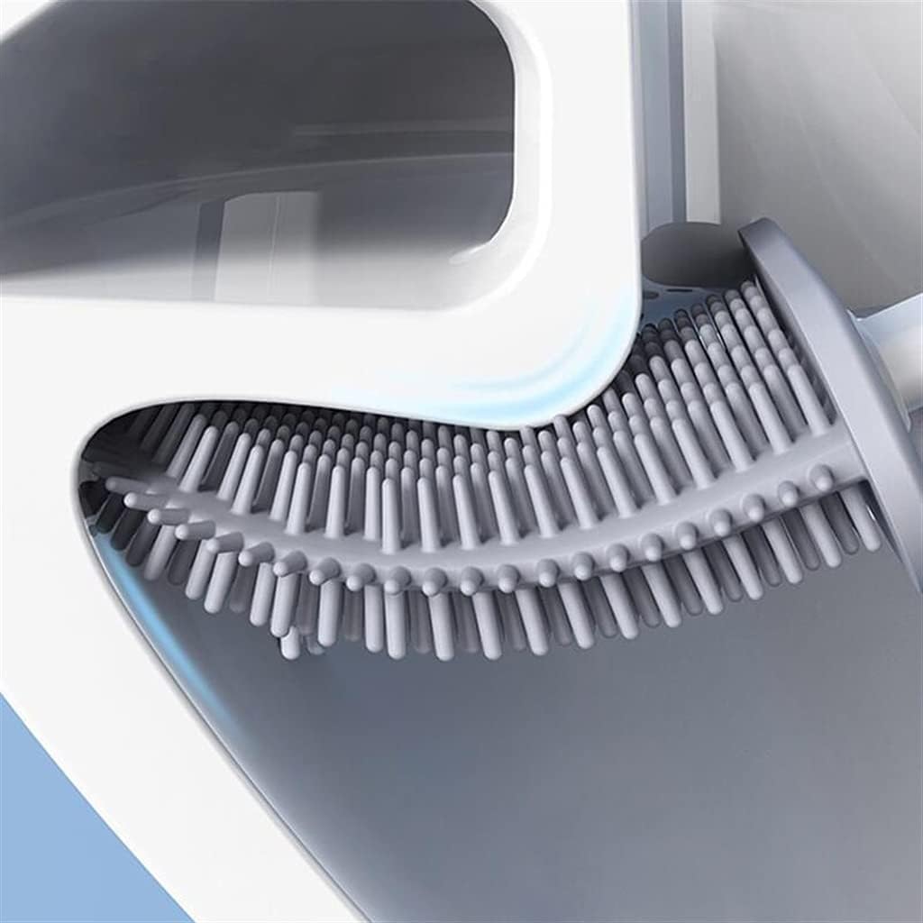 Silicone toilet brush